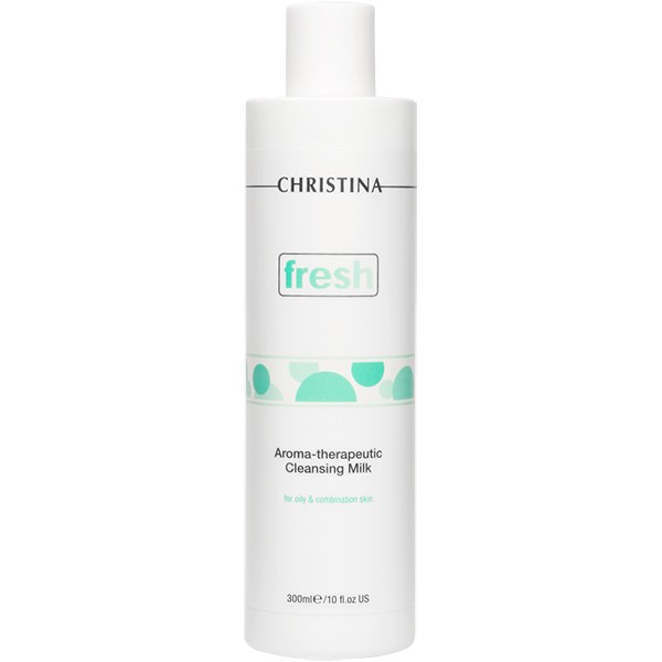 CHRISTINA Fresh Aroma Therapeutic Cleansing Milk OILY - Ароматерапевтическое очищающее молочко для ЖИРНОЙ кожи 300мл