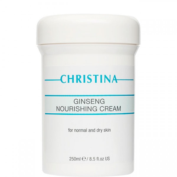 CHRISTINA Ginseng Nourishing Cream - Питательный крем для нормальной кожи «Женьшень» 250мл