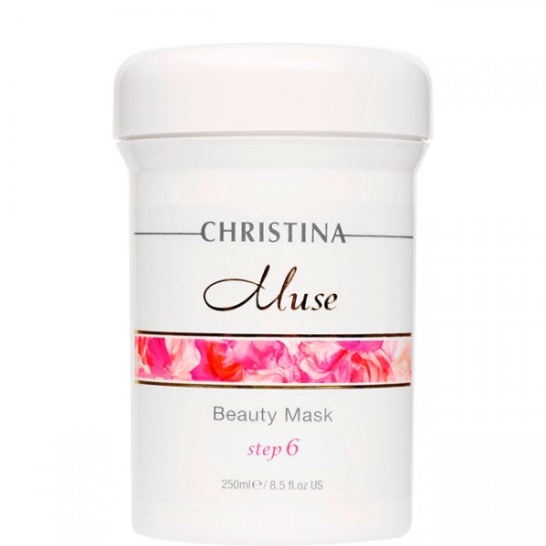 CHRISTINA Muse Beauty Mask - Маска красоты с экстрактом розы (шаг 6), 250мл