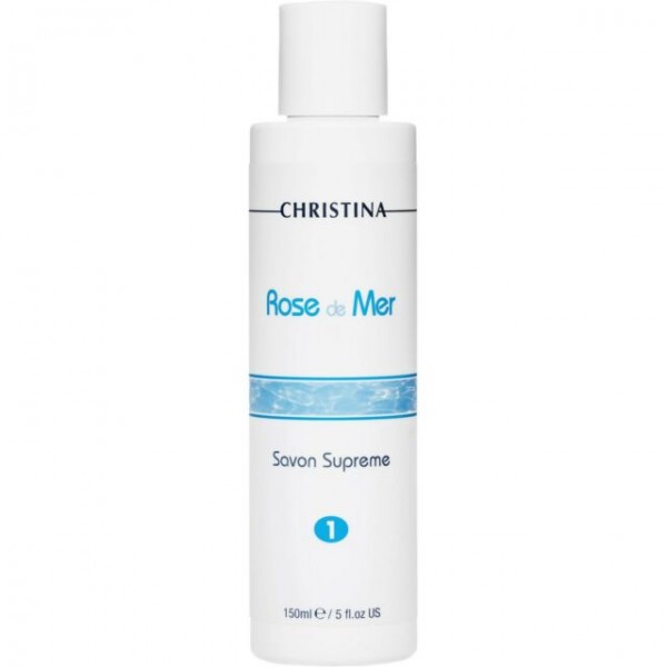 CHRISTINA Rose de Mer Savon Suprem - Очищающее антисептическое мыло (шаг 1), 150мл