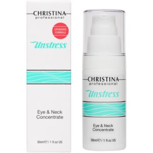 CHRISTINA Unstress Eye & Neck Concentrate - Концентрат для кожи вокруг глаз и шеи 30мл