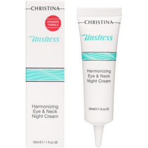 CHRISTINA Unstress Harmonizing Eye & Neck Night Cream - Ночной крем для кожи вокруг глаз и шеи 30мл