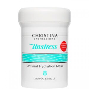 CHRISTINA Unstress Optimal Hydration Mask - Оптимально увлажняющая маска (шаг 8), 250мл