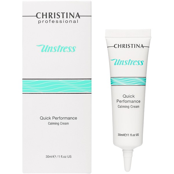 CHRISTINA Unstress Quick Performance Calming Cream - Успокаивающий крем быстрого действия 30мл