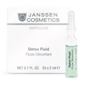 JANSSEN Cosmetics Ampoules Detox Fluid - Детокс-сыворотка в ампулах 3 х 2мл