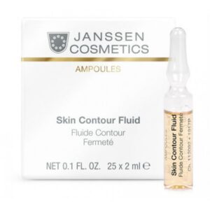 JANSSEN Cosmetics Ampoules Skin Contour Fluid Anti-age - Лифтинг-сыворотка в ампулах с пептидами, стимулирующими синтез эластина 3 х 2мл