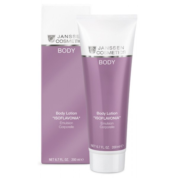JANSSEN Cosmetics Body Lotion Isoflavonia - Антивозрастная эмульсия для тела с фитоэстрогенами 200мл