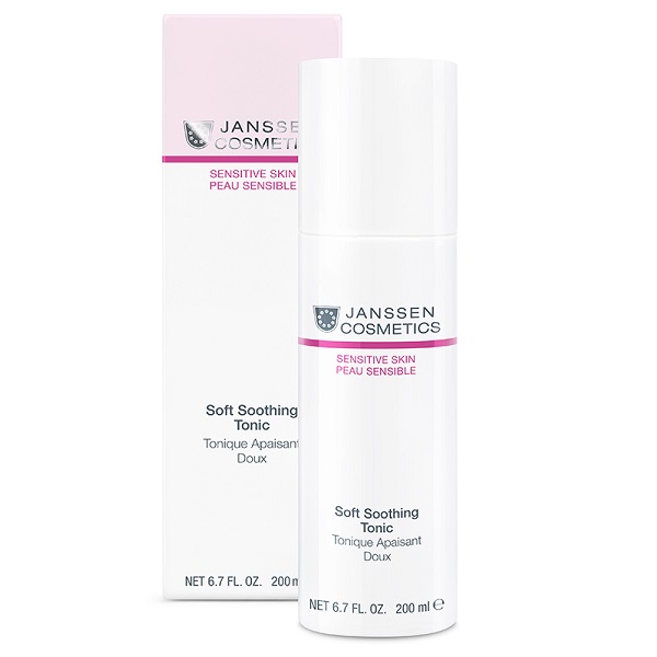 JANSSEN Cosmetics Sensitive Skin Soothing Gel Toner - Успокаивающий тоник для чувствительной кожи лица, 200 мл