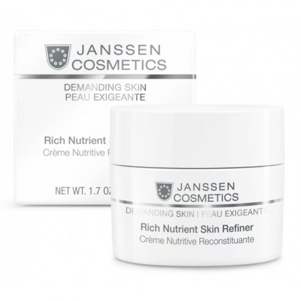 JANSSEN Cosmetics Demanding Skin Rich Nutrient Skin Refiner - Обогащенный Дневной Питательный Крем (SPF-15) 50мл