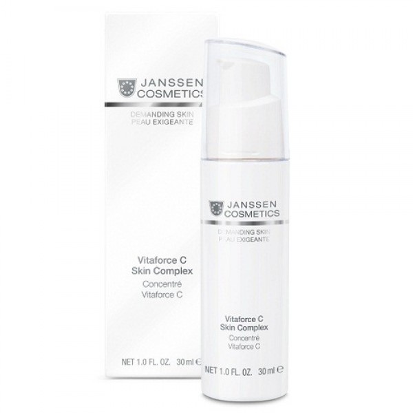 JANSSEN Cosmetics Demanding Skin Vitaforce C Skin Complex - Регенерирующий Концентрат с Витамином С 30мл