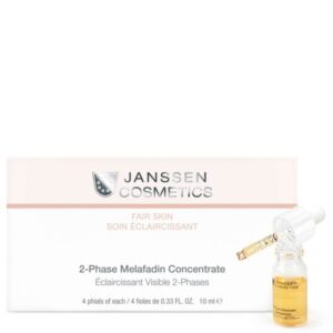 JANSSEN Cosmetics Fair Skin 2-Phase Melafadin Concentrate - Двухфазный Осветляющий Комплекс 4 х 10мл