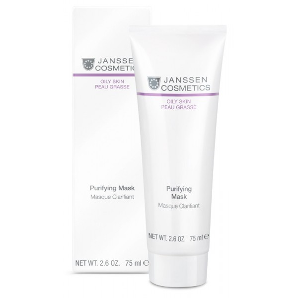 Janssen Cosmetics Oily Skin Purifying Mask - Янссен Себорегулирующая Очищающая Маска 75мл