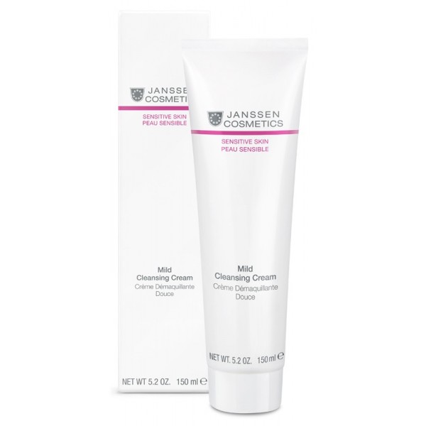 JANSSEN Cosmetics Sensitive Skin Mild Cleansing Cream - Деликатный Очищающий Крем 150мл