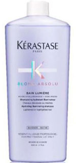 Kerastase Blond Absolu Bain Lumiere Shampoo - Шампунь-ванна для увлажнения осветленных и мелированных волос, 1000 мл
