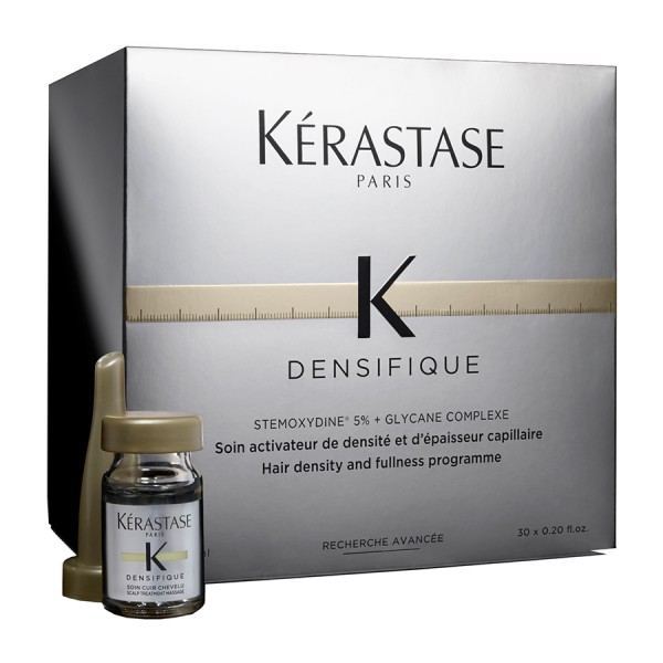 Kerastase Densifique Hair Density And Fullness Programme - Активатор густоты и плотности волос для женщин ампулы 30х6 мл