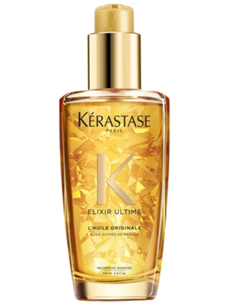 Kerastase ELIXIRE ULTIMA Oil Originale - Многофункциональное масло-уход для всех типов волос 100мл