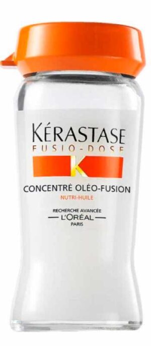 Kerastase Fusio-Dose Concentre Oleo-Fusion - Средство для глубокого питания сухих и чувствительных волос 10*12 мл