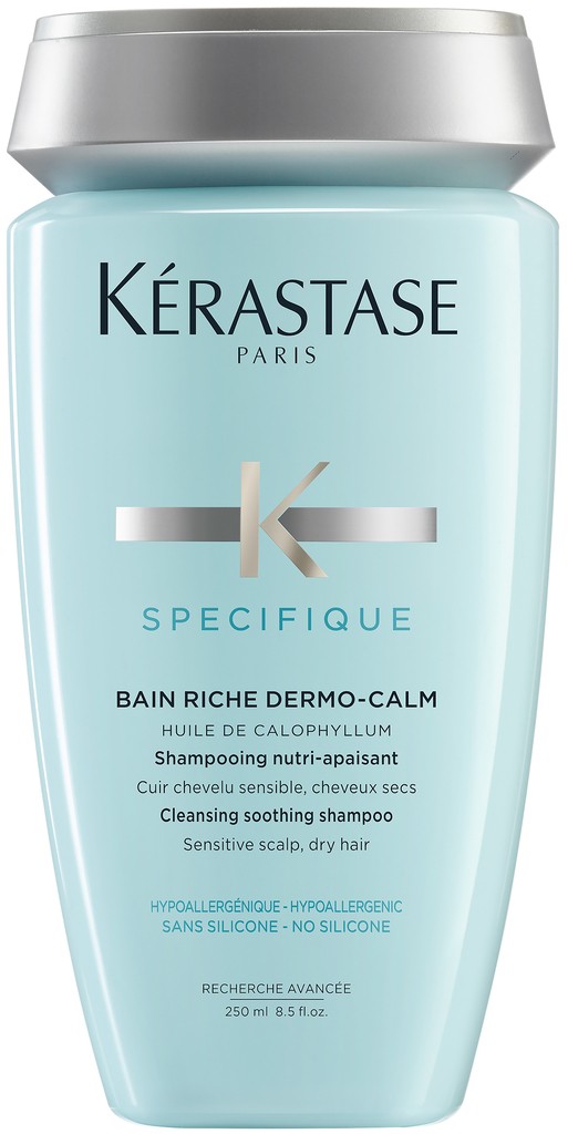 Kerastase Specifique Bain Riche Dermo-Calm - Шампунь-ванна для чувствительной кожи головы и сухих волос 250 мл