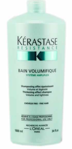Kerastase Volumifique Shampoo Bain - Ущільнюючий шампунь для тонкого волосся 1000 мл