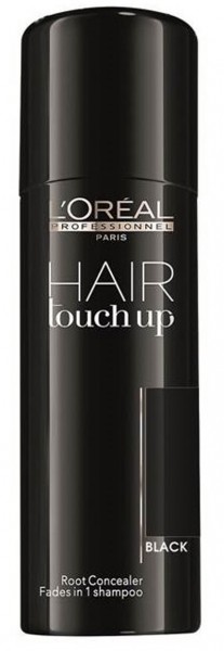 L'Oreal Professionnel HAIR Touch Up BLACK - Консилер для Волос ЧЁРНЫЙ 75мл