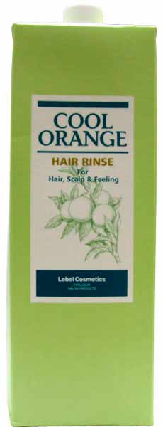 Lebel Cool Orange Hair Rinse - Бальзам-ополіскувач «Холодний Апельсин» 1600 мл