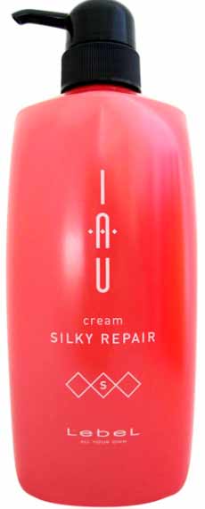 Lebel IAU Cream Silky Repair - Аромакрем шелковистой текстуры для укрепления волос 600 мл
