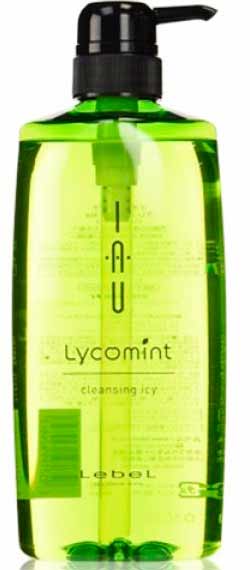 Lebel IAU Lycomint Cleansing ICY - Охлаждающий антиоксидантный шампунь 600 мл