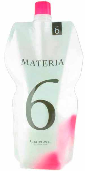 Lebel Materia Oxy 6% - Оксидант для смешивания с краской Materia 1000 мл