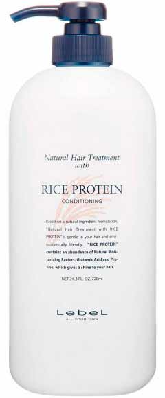 Lebel Natural Hair Soap Treatment Rice Protein - Маска для волос кондиционирующая 980 мл