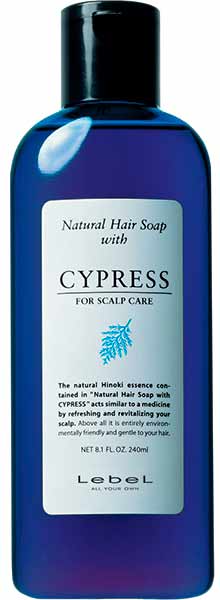 Lebel Natural Hair Soap Treatment Shampoo Cypress - Шампунь с хиноки (японский кипарис) 240 мл