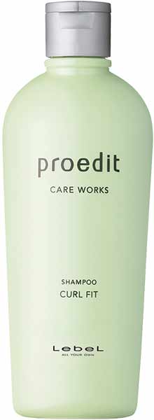 Lebel Proedit Care Works Curl Fit Shampoo - Шампунь для кудрявых волос 300 мл