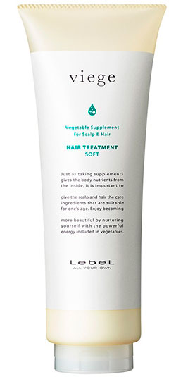 Lebel Viege Treatment SOFT - Маска для глубокого увлажнения волос 240мл