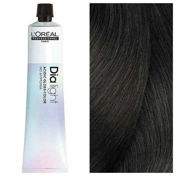 L'Oreal Professionnel Dia Light – Напівперманентна крем-фарба для волосся 4 Шатен, 50 мл
