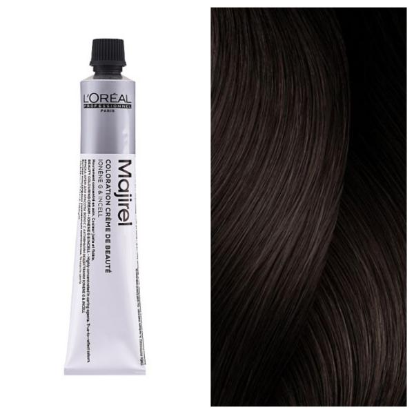 L’Oreal Professionnel Majirel - Стойкая крем-краска для волос 5.15 Світло-Попелястий Махагоновий Шатен, 50 мл