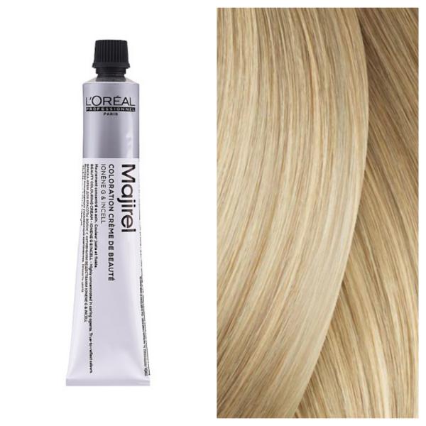 L’Oreal Professionnel Majirel – Стійка крем-фарба для волосся 10 1/2 Платиново-Попелястий Пастельний Блонд, 50 мл