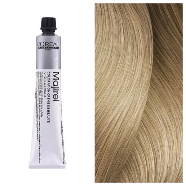 L’Oreal Professionnel Majirel – Стійка крем-фарба для волосся 10 Найсвітліший Блонд, 50 мл