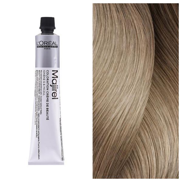 L’Oreal Professionnel Majirel – Стійка крем-фарба для волосся 10.12 Платиново-Попелястий Блонд Переливчастий Молочний Коктейль, 50 мл