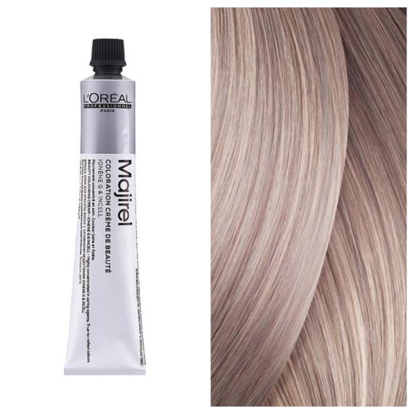 L’Oreal Professionnel Majirel – Стойкая крем-краска для волос 10.21 Очень Светлый Блондин Жемчужно-Пепельный, 50 мл