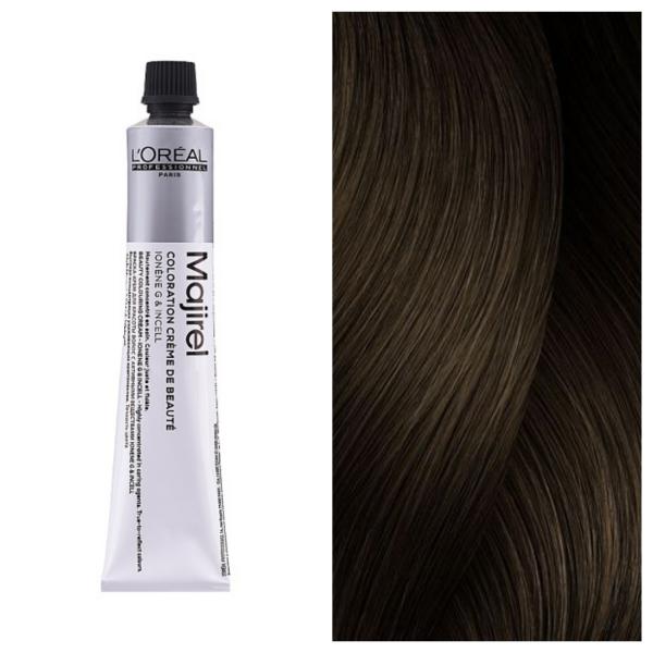 L’Oreal Professionnel Majirel – Стійка крем-фарба для волосся 6.23 Темний Золотистий Блондин Переливчастий, 50 мл