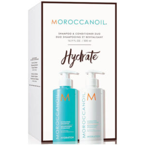 MOROCCANOIL Hydrate Shampoo & Conditioner DUO - Увлажняющий Шампунь + Увлажняющий Кондиционер для Всех Типов Волос 500 + 500мл