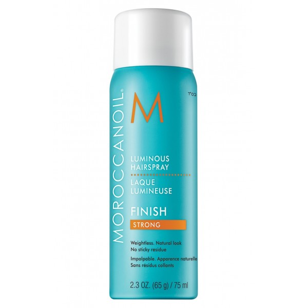 MOROCCANOIL Luminous Hair Spray Strong - Cияющий Лак для Волос Сильной Фиксации 75мл