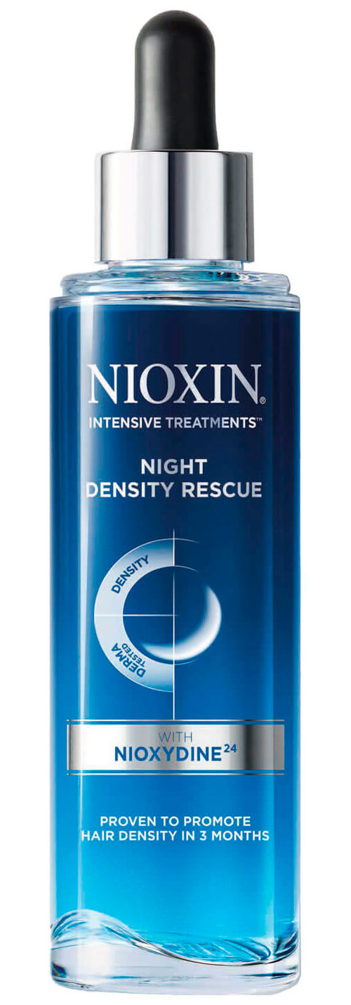 NIOXIN Night Density Rescue - Ночная сыворотка для увеличения густоты волос, 70 мл