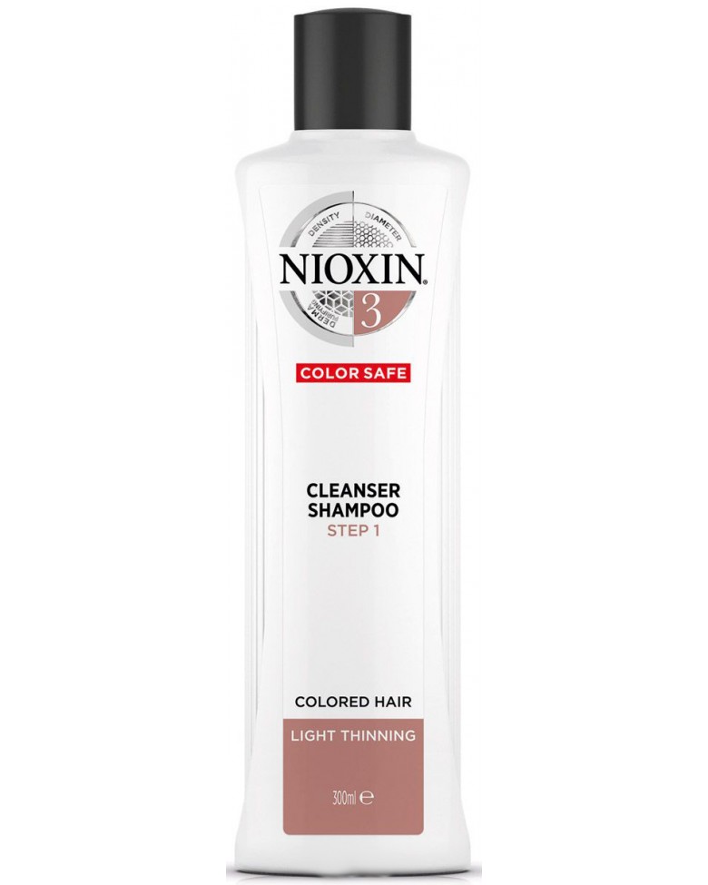 NIOXIN System 3 Cleanser - Ниоксин Очищающий Шампунь (Система 3), 300мл