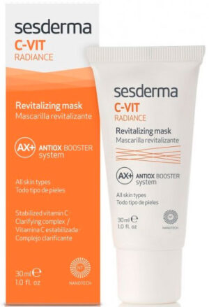 Sesderma C-VIT Radiance Revitalizing mask - Ревитализирующая маска для лица с витамином С, 30мл