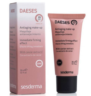 Sesderma DAESES Antiaging Make-up SPF 15 - Омолаживающий тональный крем с СЗФ 15 (Темный тон) 30мл