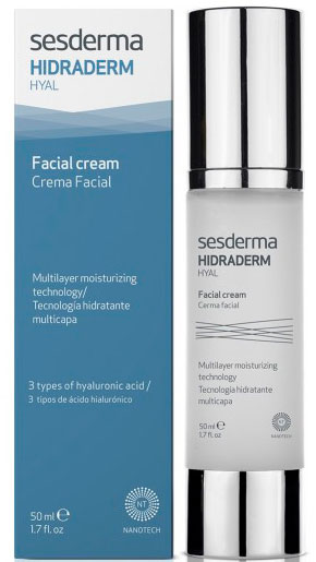Sesderma HIDRADERM HYAL Facial Cream - Крем увлажняющий для всех типов кожи 50мл