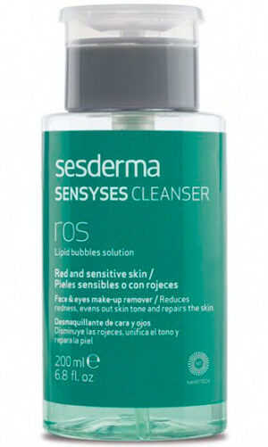 Sesderma SENSYSES CLEANSER Ros - Липосомальный лосьон для снятия макияжа для чувствительной и склонной к покраснениям кожи 200мл