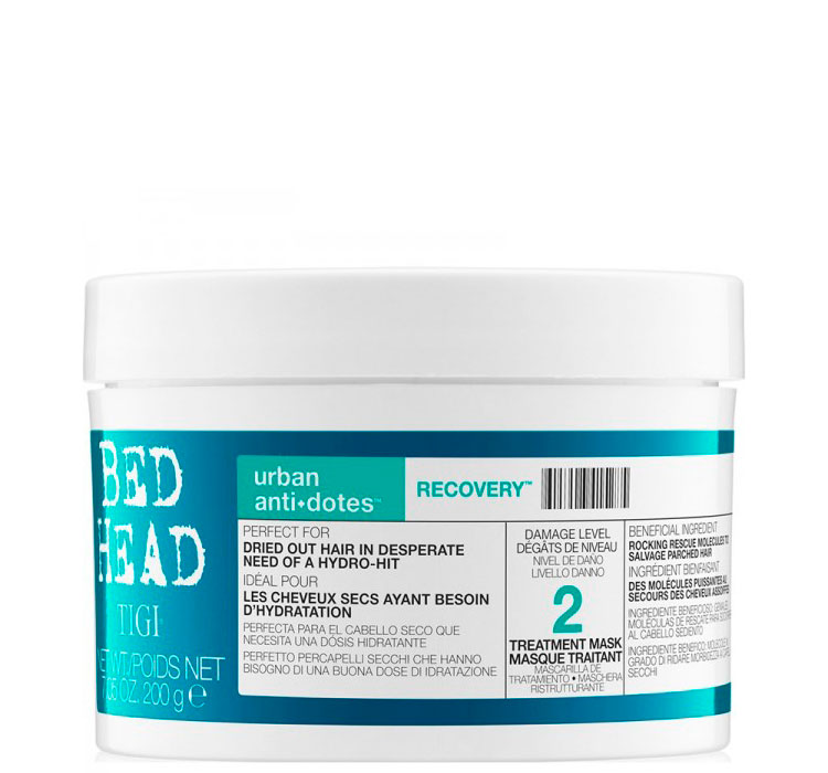 TIGI Bed Head Urban Anti+dotes Recovery Treatment Mask - Маска для відновлення сухого волосся 200мл