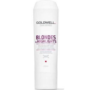 Goldwell Dualsenses Blondes & Highlights Anti-Yellow Conditioner - Кондиціонер проти жовтизни для освітленого та мелірованого волосся, 200 мл
