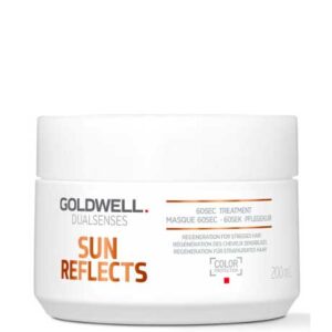 Goldwell Dualsenses Sun Reflects After-Sun 60sec Treatment – Маска-уход за 60 секунд для защиты волос от солнечных лучей, 200 мл
